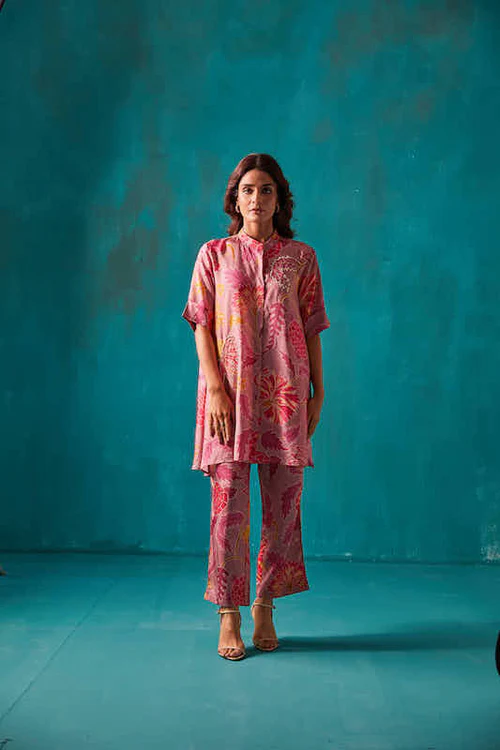 Mauve Floral Co-Ord Set 2