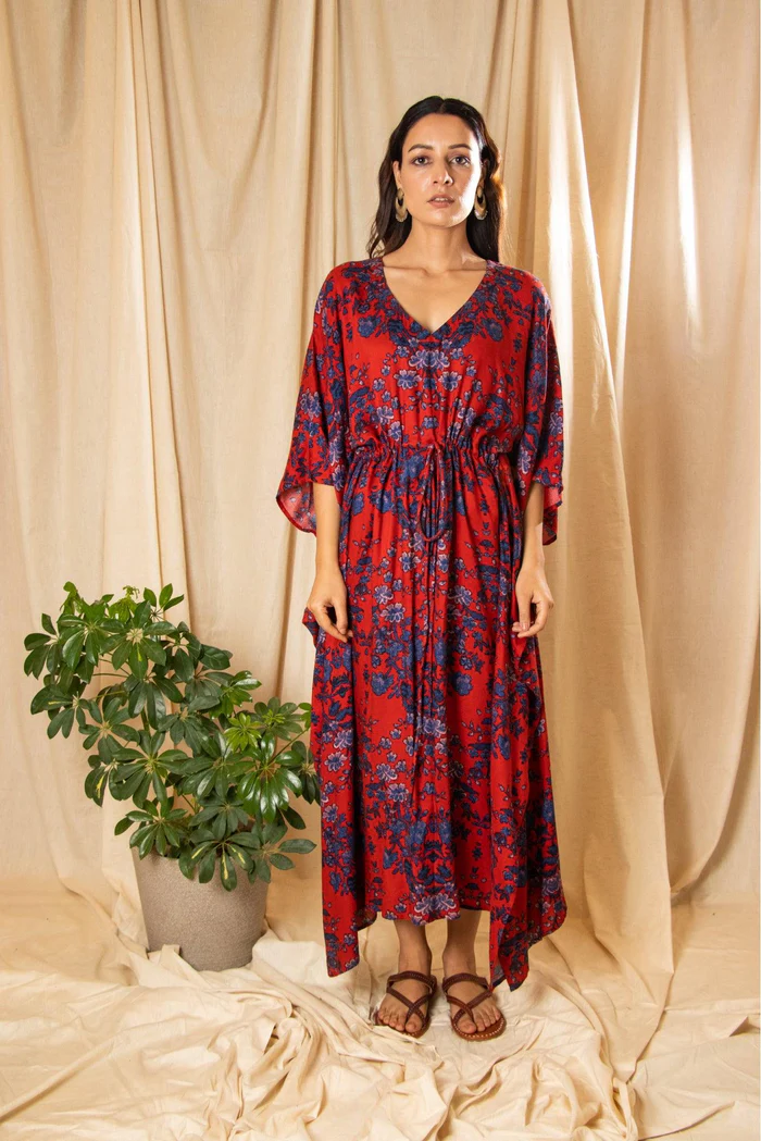 Rubia Floral Kaftan 2